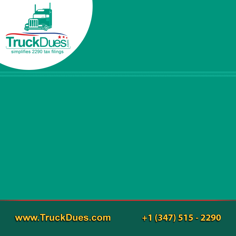 Truck Tax Form 2290 efile
