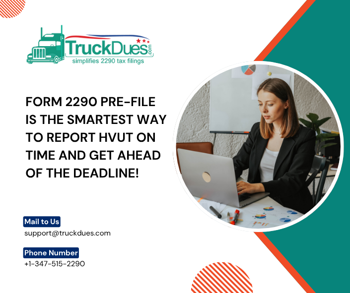 Pre File Tax pre-filing 2025 | TruckDues.com | To e-file vehicle use tax | Starts ...